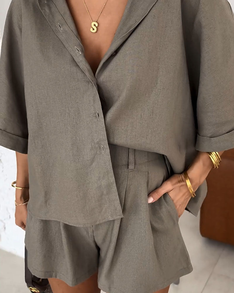 AMARA - zweetvrije linnen set