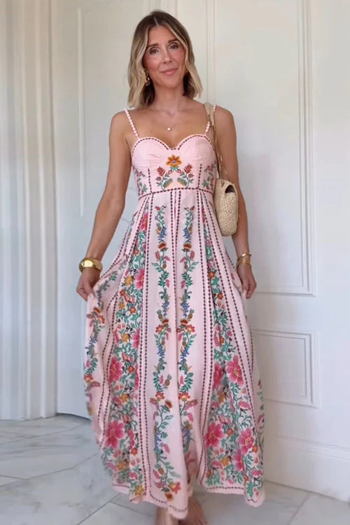 Elsie - zomerse bloemenjurk