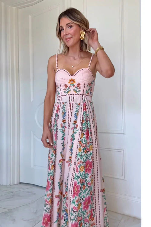 Elsie - zomerse bloemenjurk