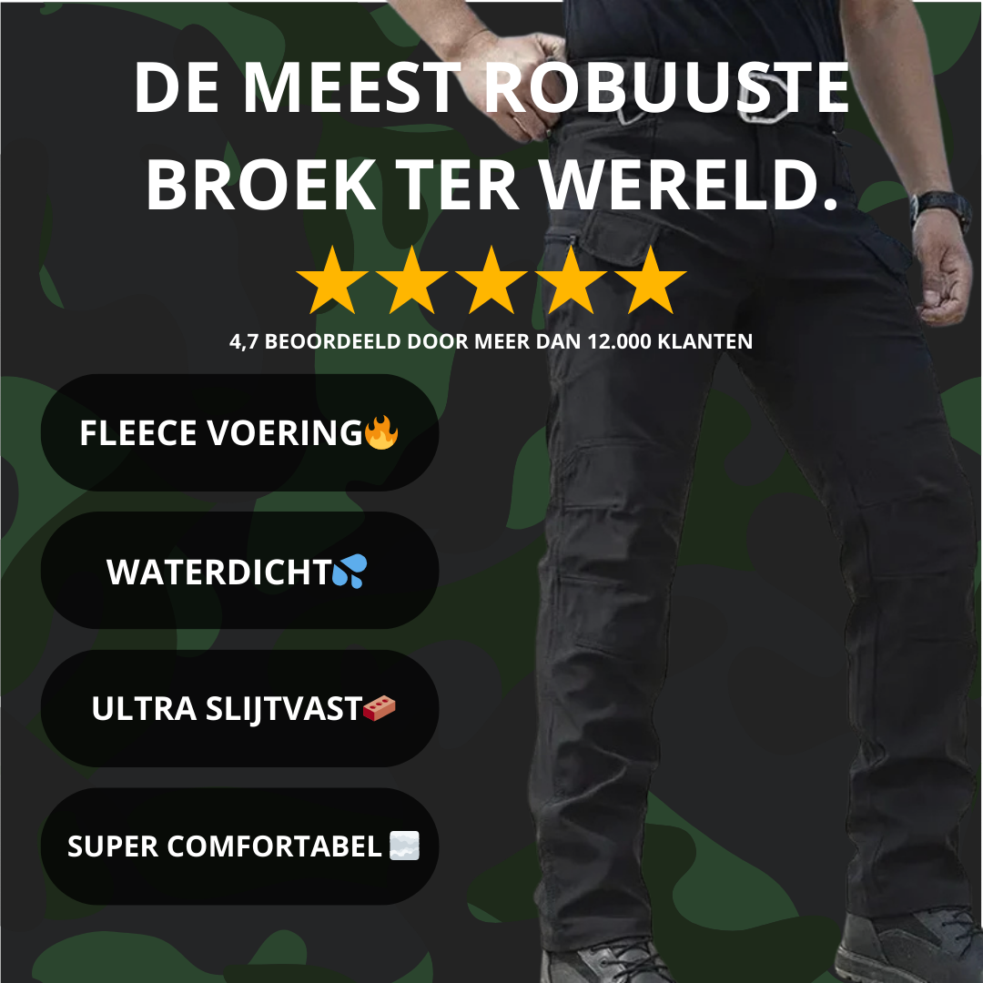 Amaro | Premium Cargo Broek met fleece